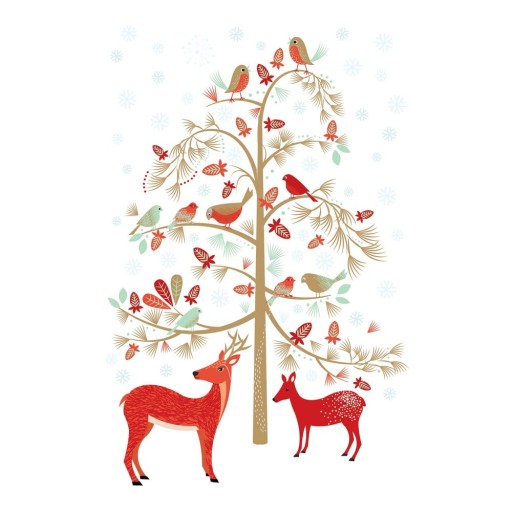 Felicitări 8 buc. cu model de Crăciun Christmas – Roger la Borde