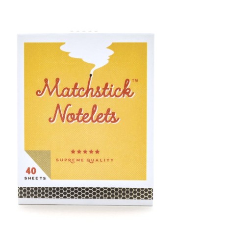 Blocnotes în formă de cutie de chibrituri Luckies of London Matches