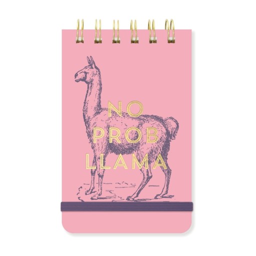 Carnețel 100 pagini A6 No Prob Lama – DesignWorks Ink
