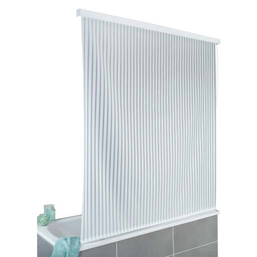 Perdea de duș tip roletă Wenko, 1,32 x 2,4 m