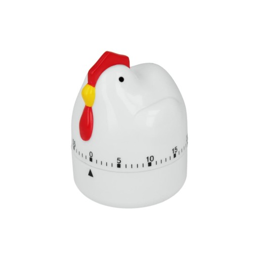 Cronometru de bucătărie Metaltex Hen, alb