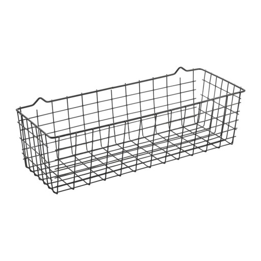 Coș de perete pentru bucătărie Metaltex Koala Lava, negru