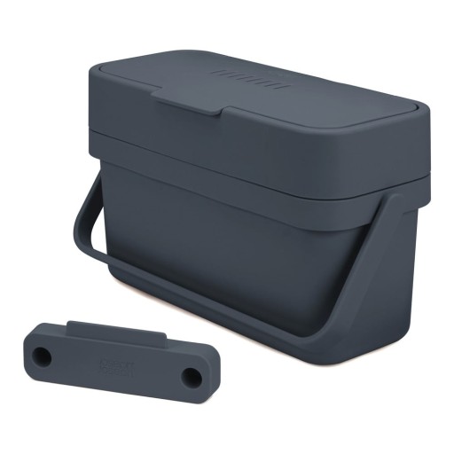 Recipient pentru deșeuri compostabile Joseph Joseph Compo, 4 l, albastru - negru