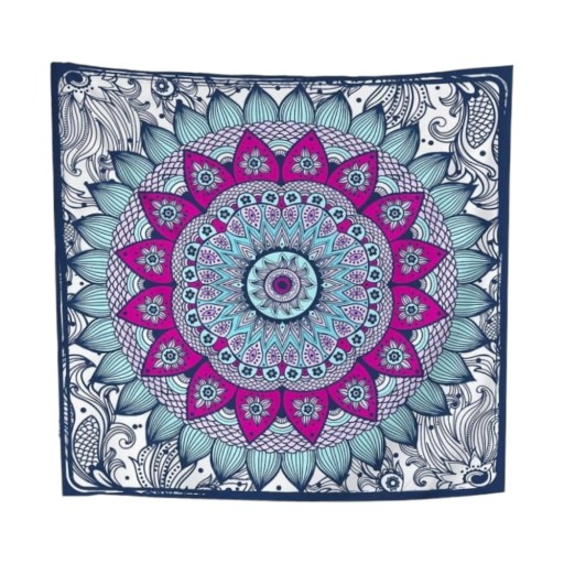 Tapiserie 140x140 cm Blue Dreamcatcher – Really Nice Things