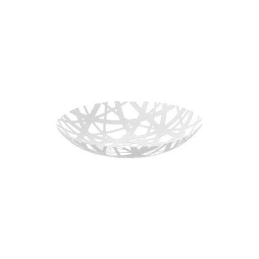 Bol pentru fructe YAMAZAKI Tower, alb, ø 26 cm