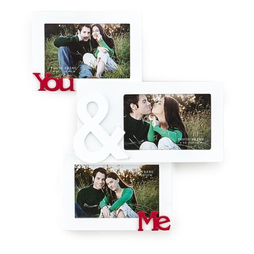 Ramă foto din lemn pentru perete Tomasucci You and Me, pentru fotografii 10 x 15 cm
