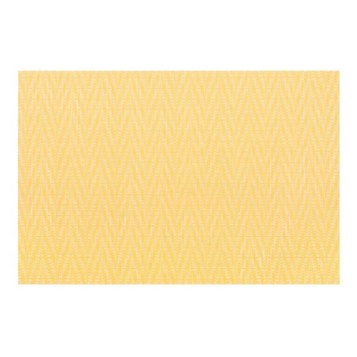 Suport pentru farfurie Tiseco Home Studio Chevron, 45 x 30 cm, galben