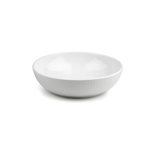 Bol din porțelan pentru salată Kähler Design Hammershoi, ⌀ 30 cm, alb
