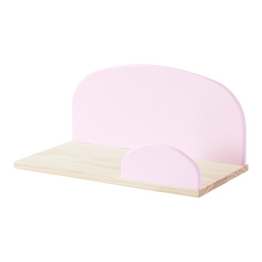 Raft mic de perete Vipack Kiddy, roz