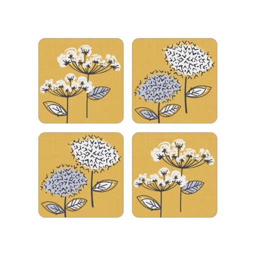 Set 4 suporturi pentru pahar Cooksmart Retro