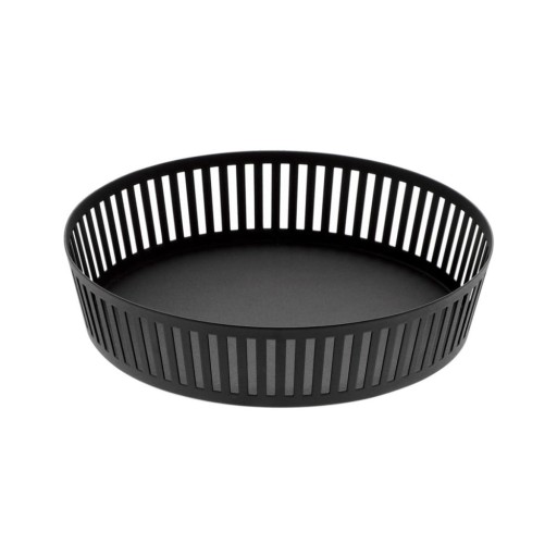 Fructieră YAMAZAKI Tower, ⌀ 25 cm, negru