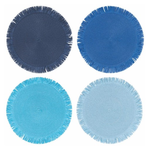 Suporturi pentru farfurii 4 buc. din hârtie ø 38 cm Shades of Ocean – VDE Tivoli 1996