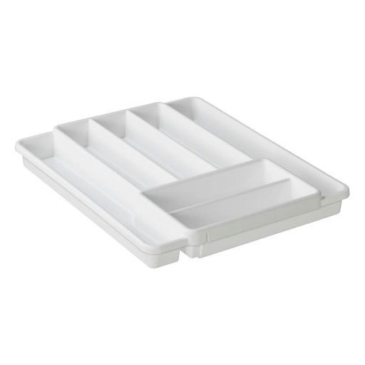 Organizator sertar pentru tacâmuri din plastic 39,7 x 34 cm Domino - Rotho
