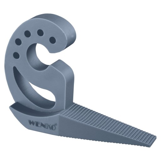 Opritor pentru uși și ferestre Wenko Multi-STOP®, gri-albastru