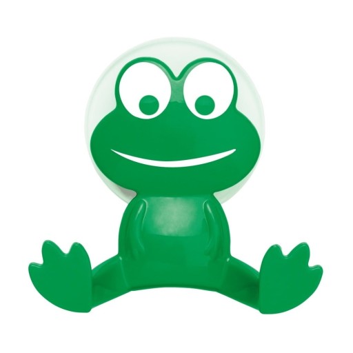 Cârlig de perete Wenko Frog, verde