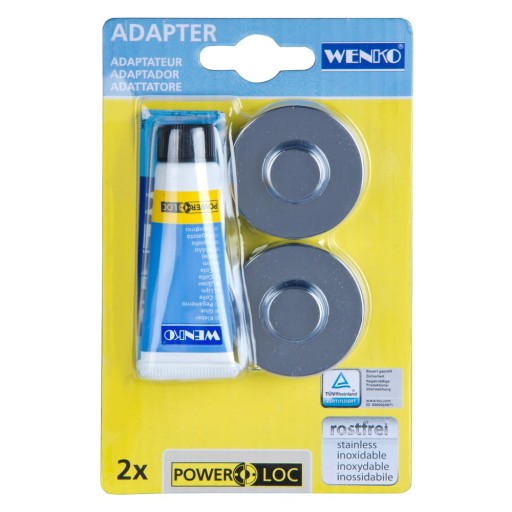 Set de montare fără găurire Wenko Power-Loc®