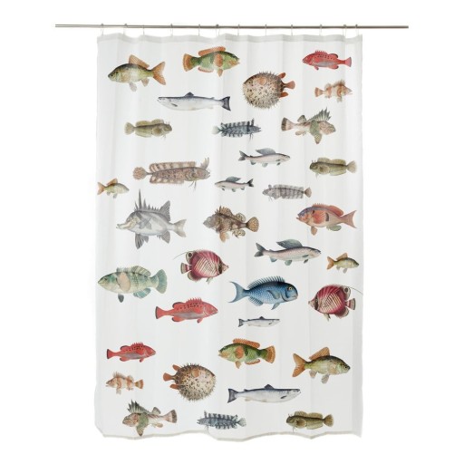 Perdea de duș Really Nice Things Fish in the Ocean, 180x175 cm