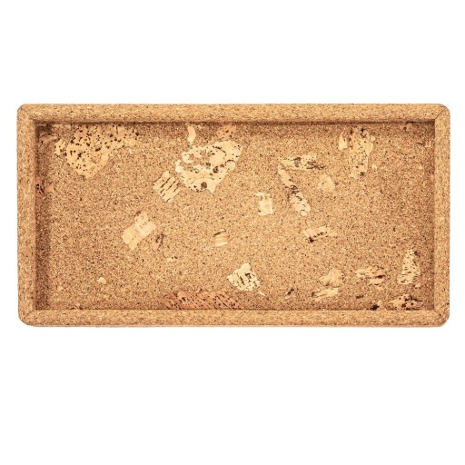 Tavă din plută 14.5x28 cm Querco – ZicZac