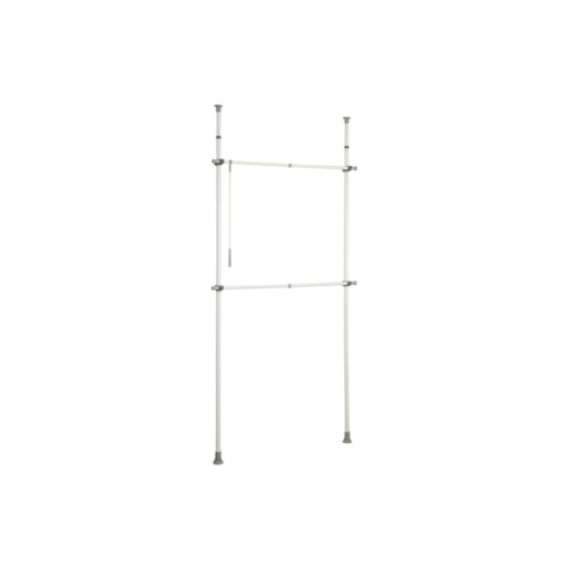 Suport pentru haine alb telescopic din metal Herkules – Wenko