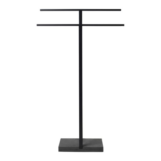 Suport pentru prosoape metalic Blomus, înălțime 86 cm, negru