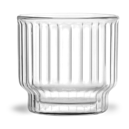 Set 2 pahare cu pereți dubli Vialli Design, 260 ml