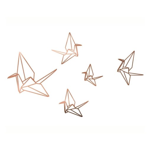 Autocolant pentru perete Surdic Origami