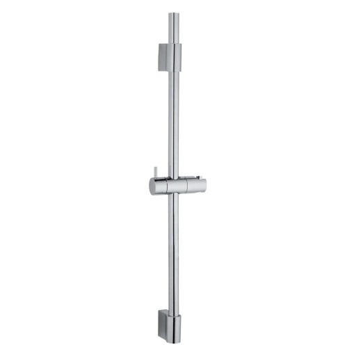 Tijă de duș argintiu-lucios de montat pe perete din oțel inoxidabil 70 cm Classic – Wenko