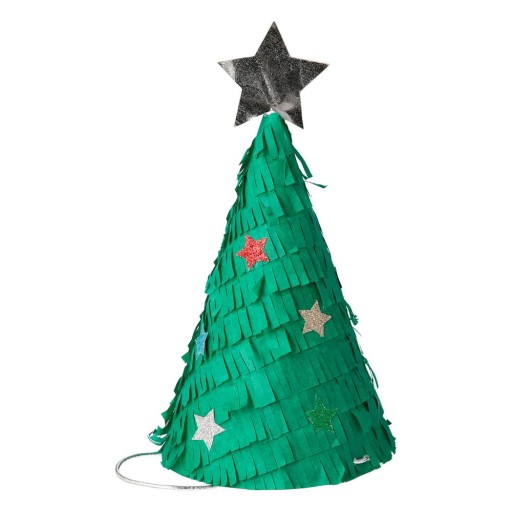 Pălării de petrecere 6 buc. Christmas Tree - Meri Meri