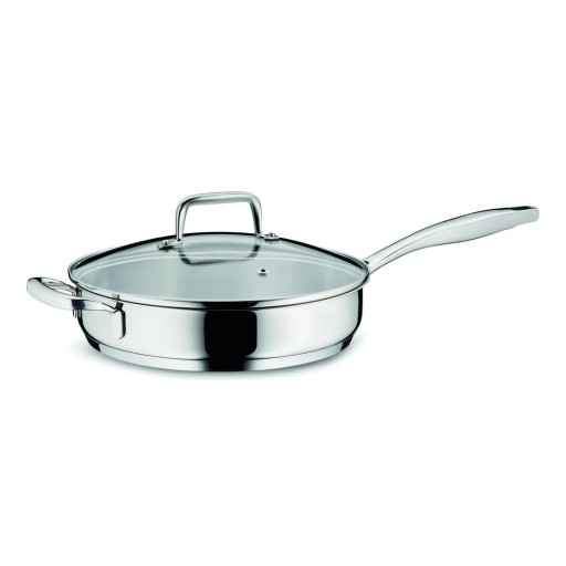Tigaie din inox cu capac Kela Flavoria, ø 24 cm