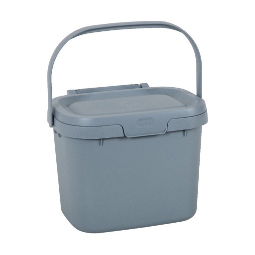 Recipient pentru deșeuri compostabile din plastic reciclat Addis Eco Range, gri