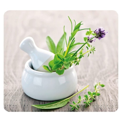 Protecție din sticlă pentru peretele de lângă aragaz Wenko Herb, 50 x 56 cm
