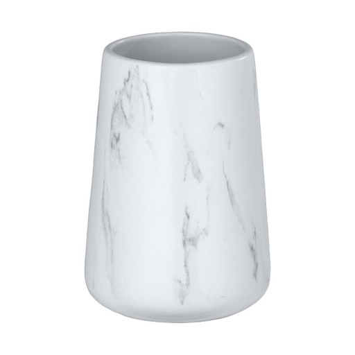 Suport din ceramică pentru periuțele de dinți Wenko Adrada, alb