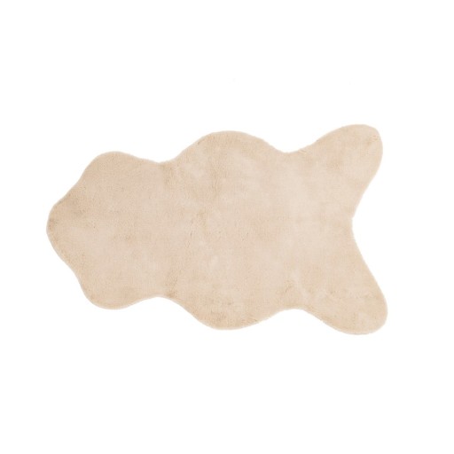 Blană artificială Tiseco Home Studio Rabbit, 60 x 90 cm, bej