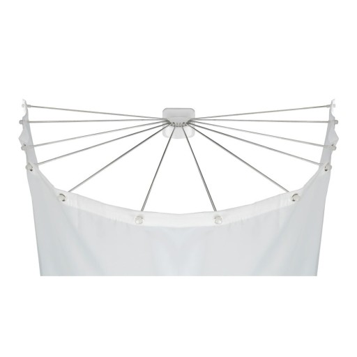 Suport rotund pentru perdea de duș Wenko Shower Umbrella