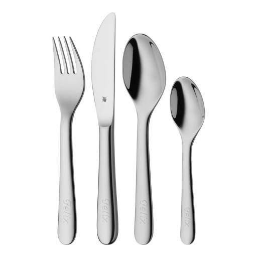 Set tacâmuri 4 piese din oțel inoxidabil pentru copii WMF Cromargan®