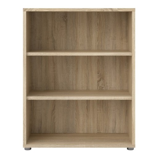 Bibliotecă modulară cu aspect de lemn de stejar 89x113 cm Prima – Tvilum