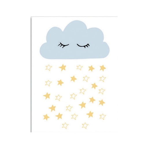 Tablou pentru copii 30x40 cm Cloud – Wallity