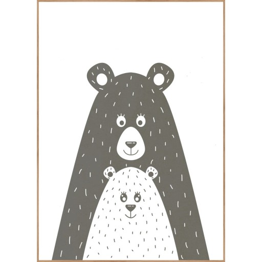 Tablou pentru copii 30x40 cm Safest Place – Malerifabrikken