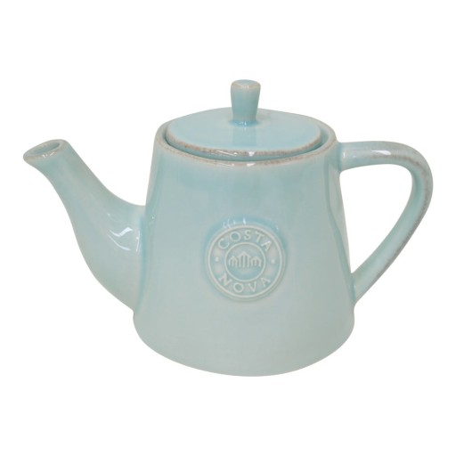 Ceainic din gresie ceramică Costa Nova, 500 ml, turcoaz