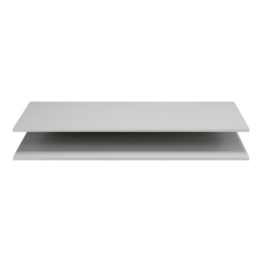 Rafturi suplimentare din lemn de pin gri deschis 2 buc. Organize – BePureHome