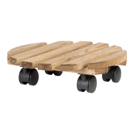 Bază mobilă pentru ghiveci din lemn ø 29 cm (înălțime 8 cm) Indoor & Outdoor – Esschert Design