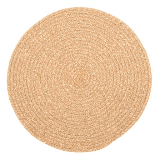 Suport pentru farfurie din amestec de bumbac Tiseco Home Studio, ø 38 cm, natural