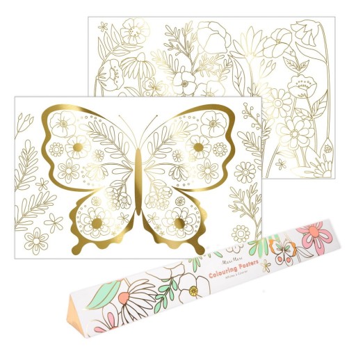 Cărți de colorat Butterfly – Meri Meri