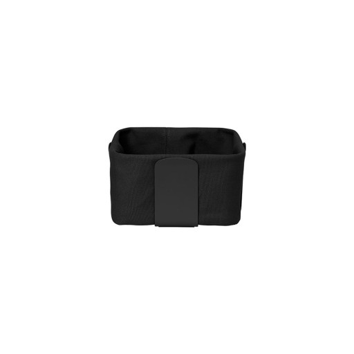 Coș textil pentru pâine Blomus Bread, 20 x 20 cm, negru