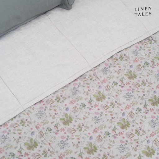 Cuvertură pentru copii matlasată din in 140x200 cm Botany & Melange – Linen Tales