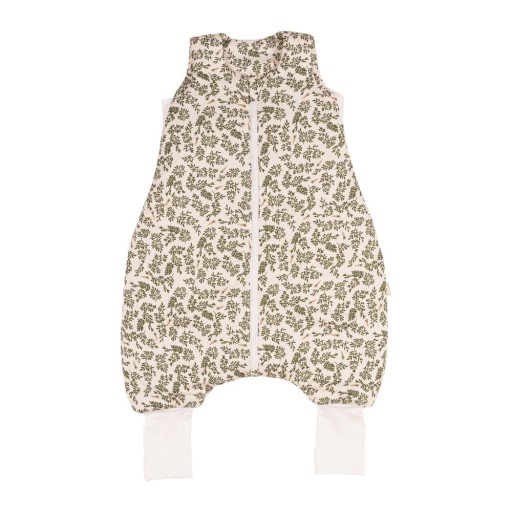 Sac de dormit pentru copii Green Floral – Malomi Kids