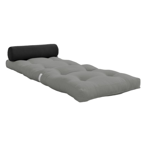 Saltea futon gri 70x200 cm Wrap Grey/Dark Grey – Karup Design