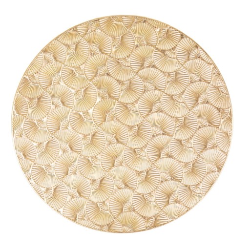 Suport de farfurie Tiseco Home Studio, ⌀ 38 cm, auriu