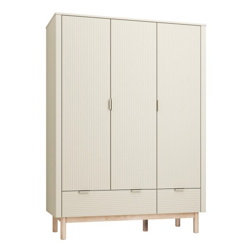 Șifonier pentru copii crem 144x52 cm Miloo – Pinio