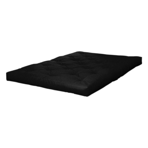 Saltea futon neagră mediu-fermă 140x200 cm Comfort Black – Karup Design